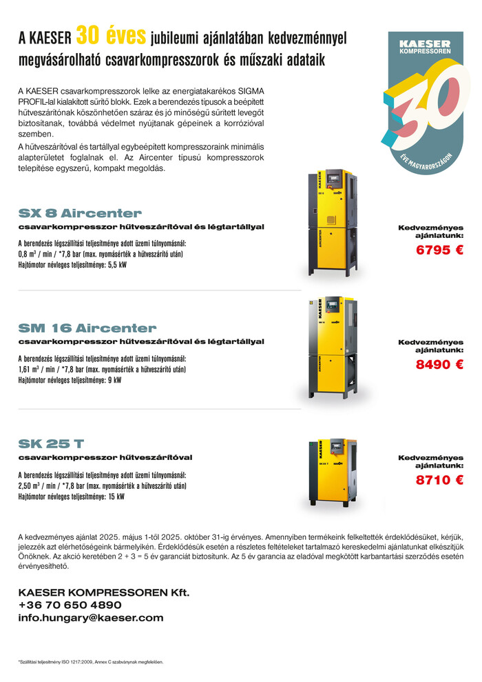 jubileumi ajánlatunk