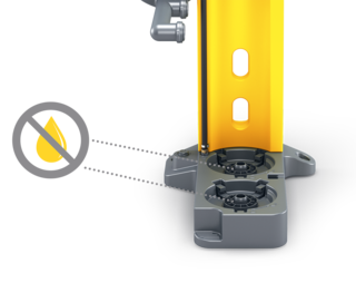 A mellékelt univerzális dugó további biztonságot nyújt.