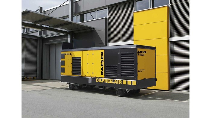 Mobilair 500 építőipari kompresszor