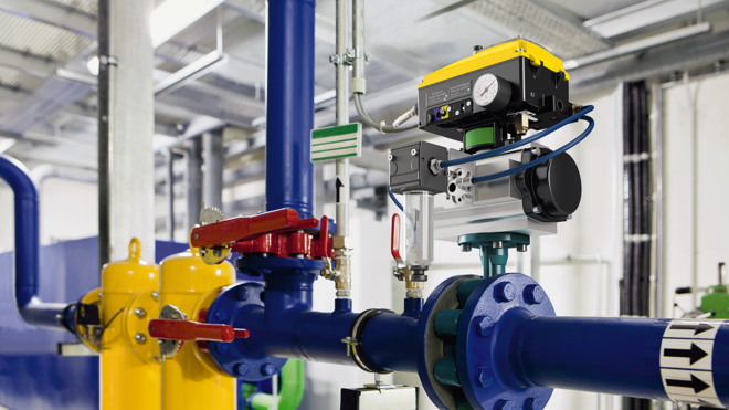 DHS 4.0 egy kompresszorállomásba beépítve.