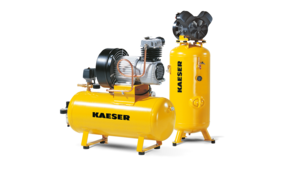 Szárazon sűrítő ipari dugattyús kompresszorok – fekvő vagy álló