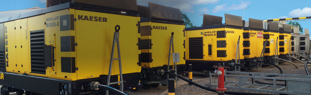 Tíz MOBILAIR M500-as a nitrogéngyártáshoz.