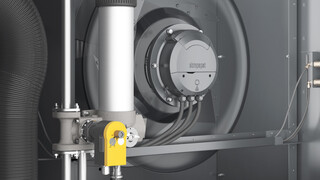 Elektronikus hőmérsékletszabályzás a kondenzátum képződés megelőzése érdekében.