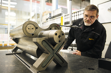 Egy Omega-forgódugattyú mérése Gerában