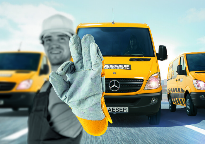 A KAESER AIR SERVICE a legtöbbet hozza ki sűrített levegő állomásából.