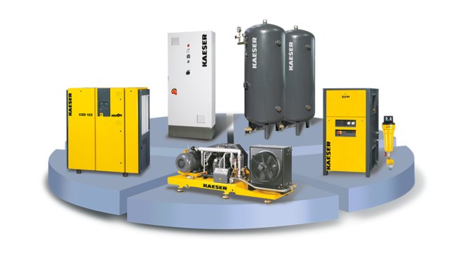 A SIGMA PET AIR rendszer 5 alkotóeleme