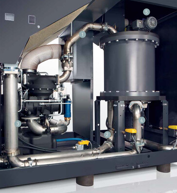 i.HOC rotációs szárító – beépítési minta